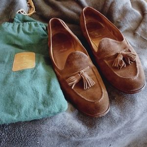 Polo Ralph Lauren Booth Suede Loafers w/ shoe bags (Men's 11D)